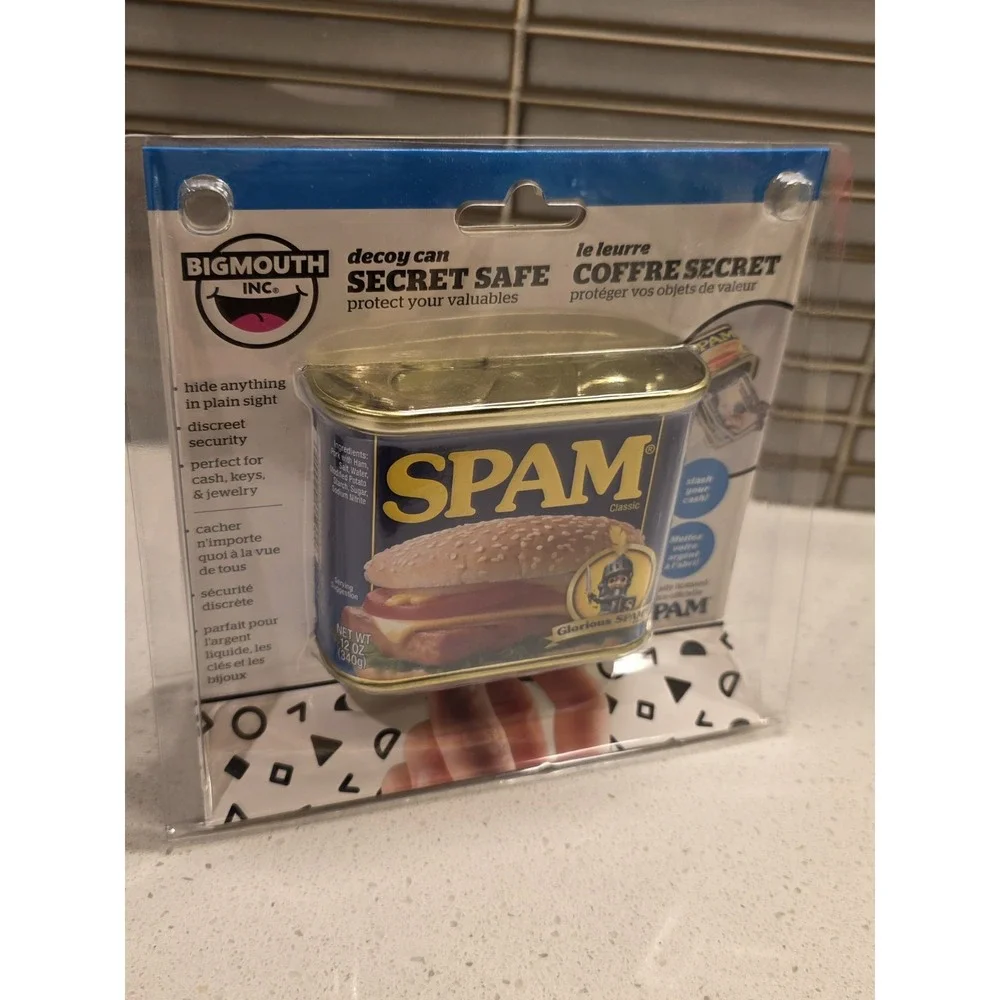 SPAM -  Bigmouth Inc.  Decoy Secret Safe Can. Stash Your Cash New Factory Sealed